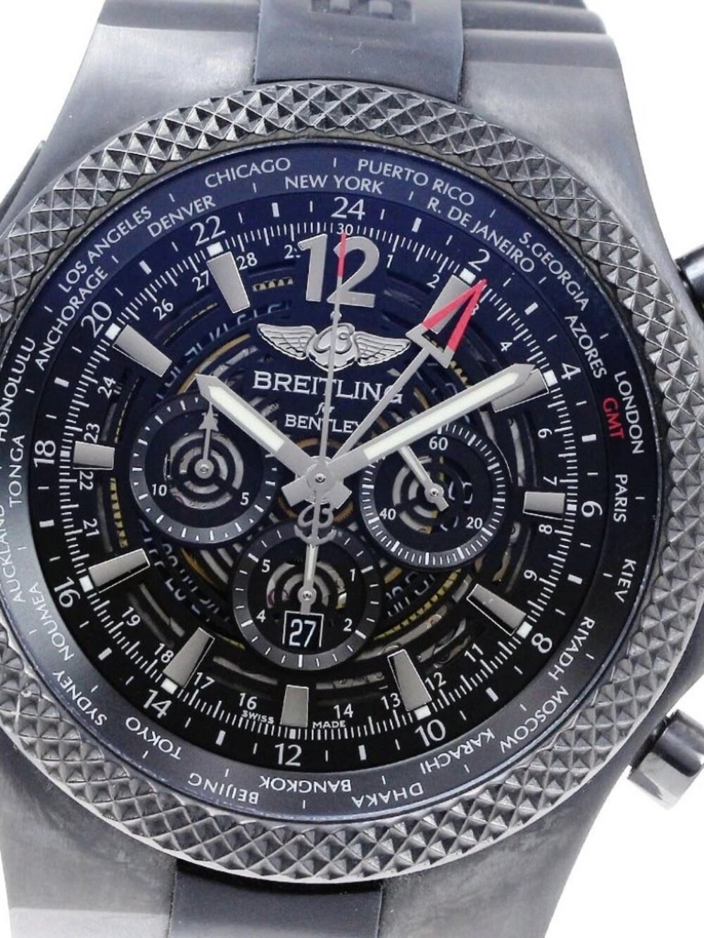 BREITLING Bentley M47362 Limited to 1000 GMT Automatic Men's Watch_868880